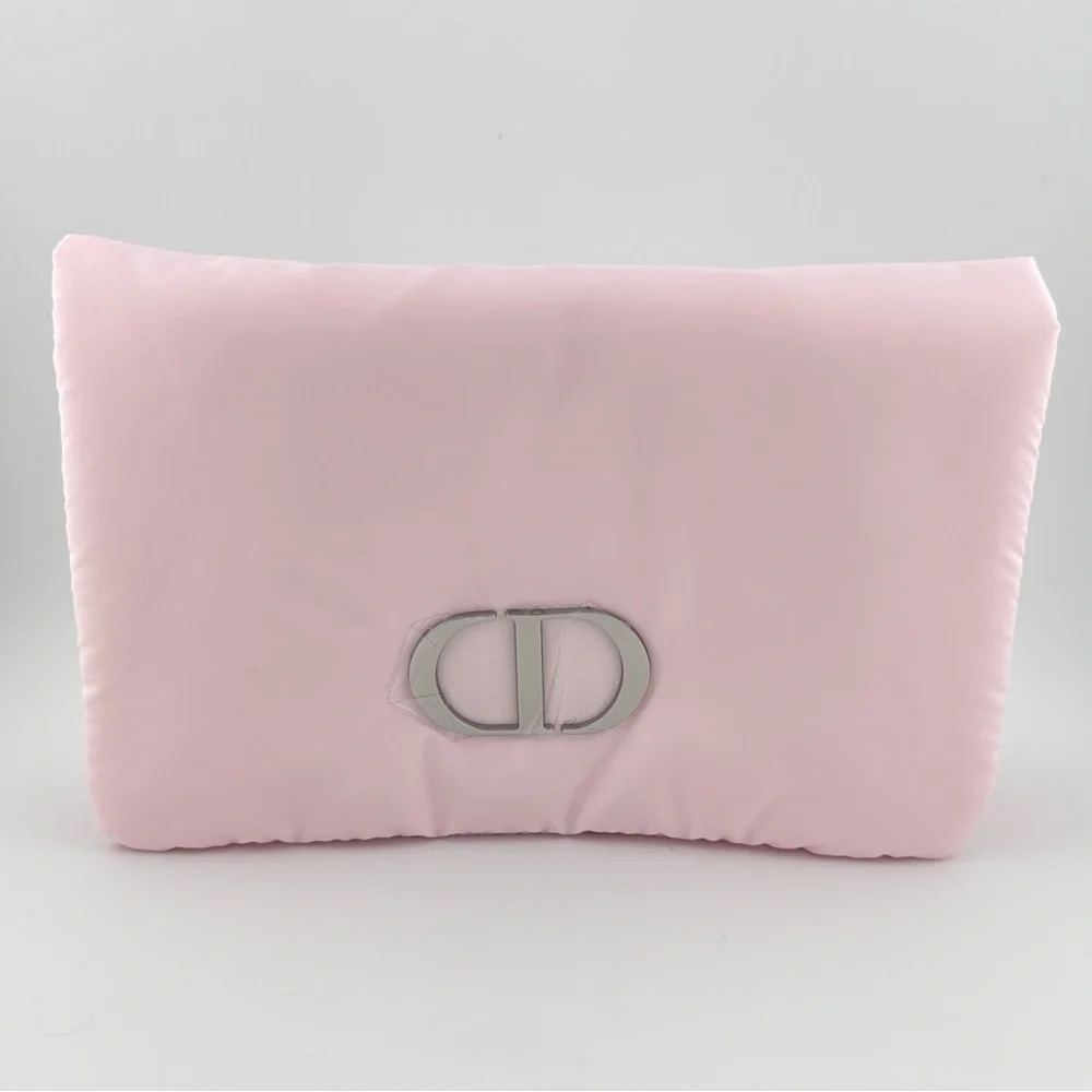 🆕 DIOR Limited Edition Pink Makeup Set w/ Cosmetic Bag, Lip Gloss & Mascara NIB - Picture 3 of 11